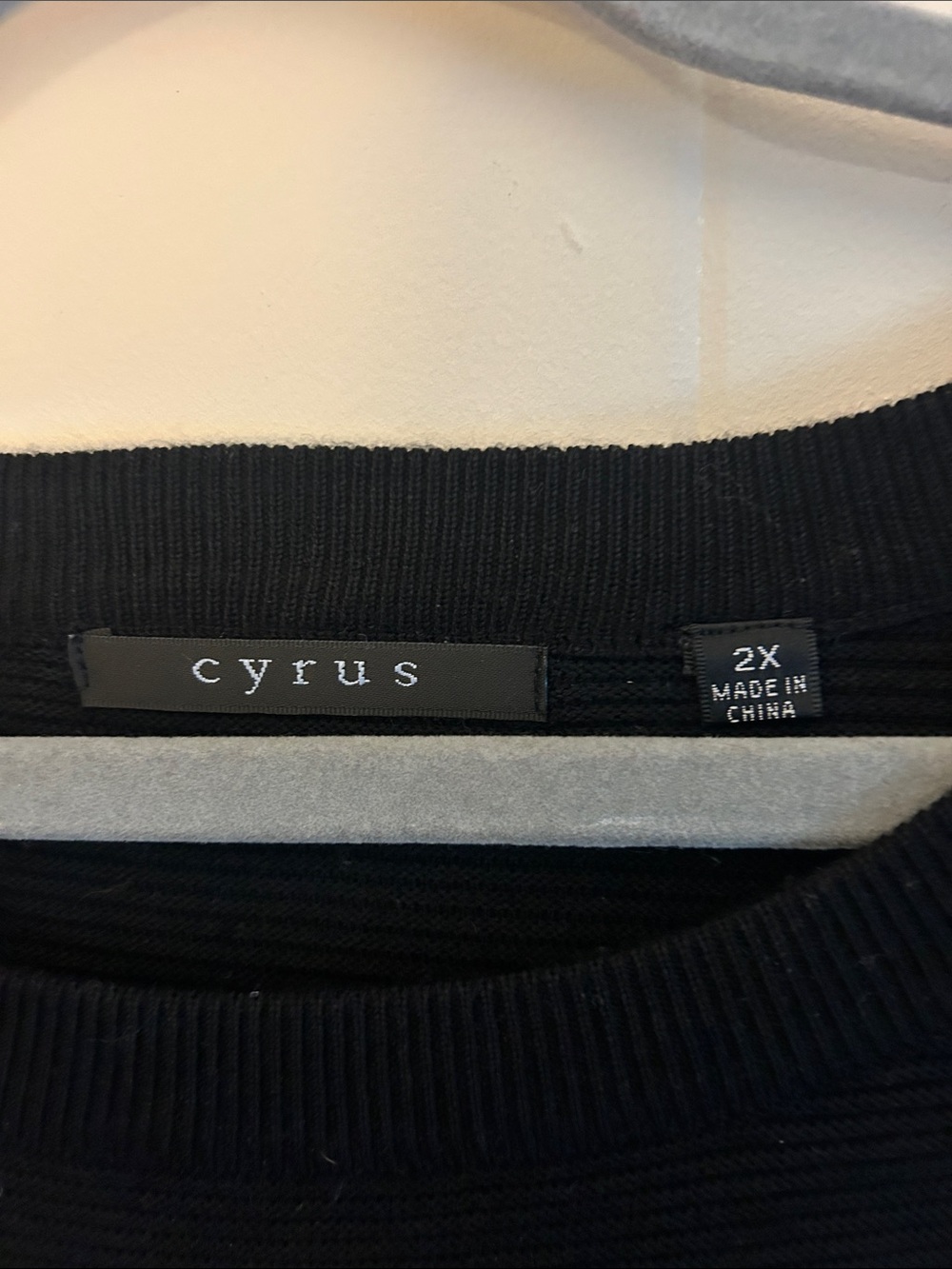 Cyrus Plus Size Ribbed Sweater - Picture 2 of 4